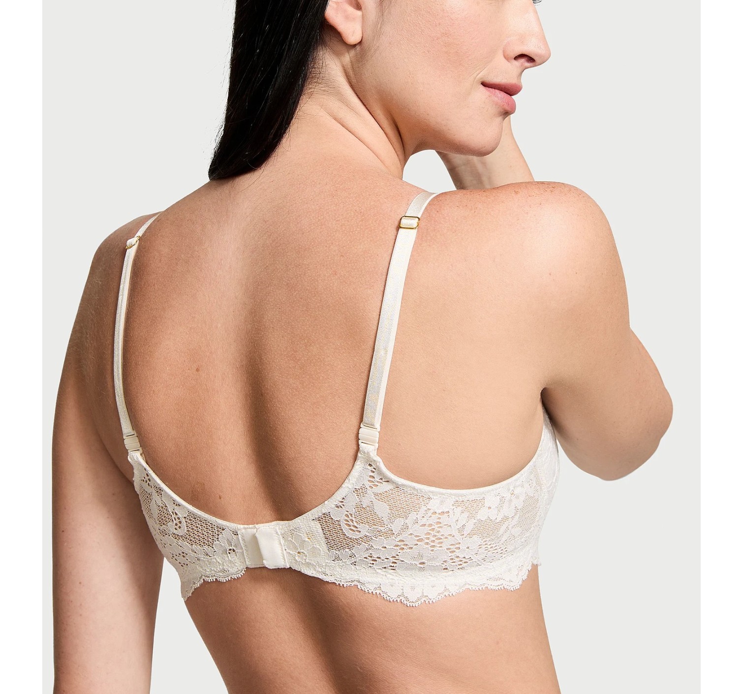 Бюстгальтер Wicked Unlined Lace Balconette Bra Coconut White