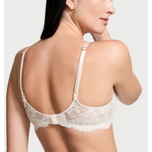 Бюстгальтер Wicked Unlined Lace Balconette Bra Coconut White