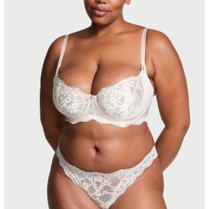 Бюстгальтер Wicked Unlined Lace Balconette Bra Coconut White