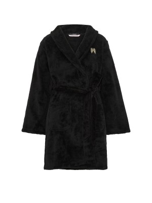 Халат Cozy Plush Robe BlackBlack