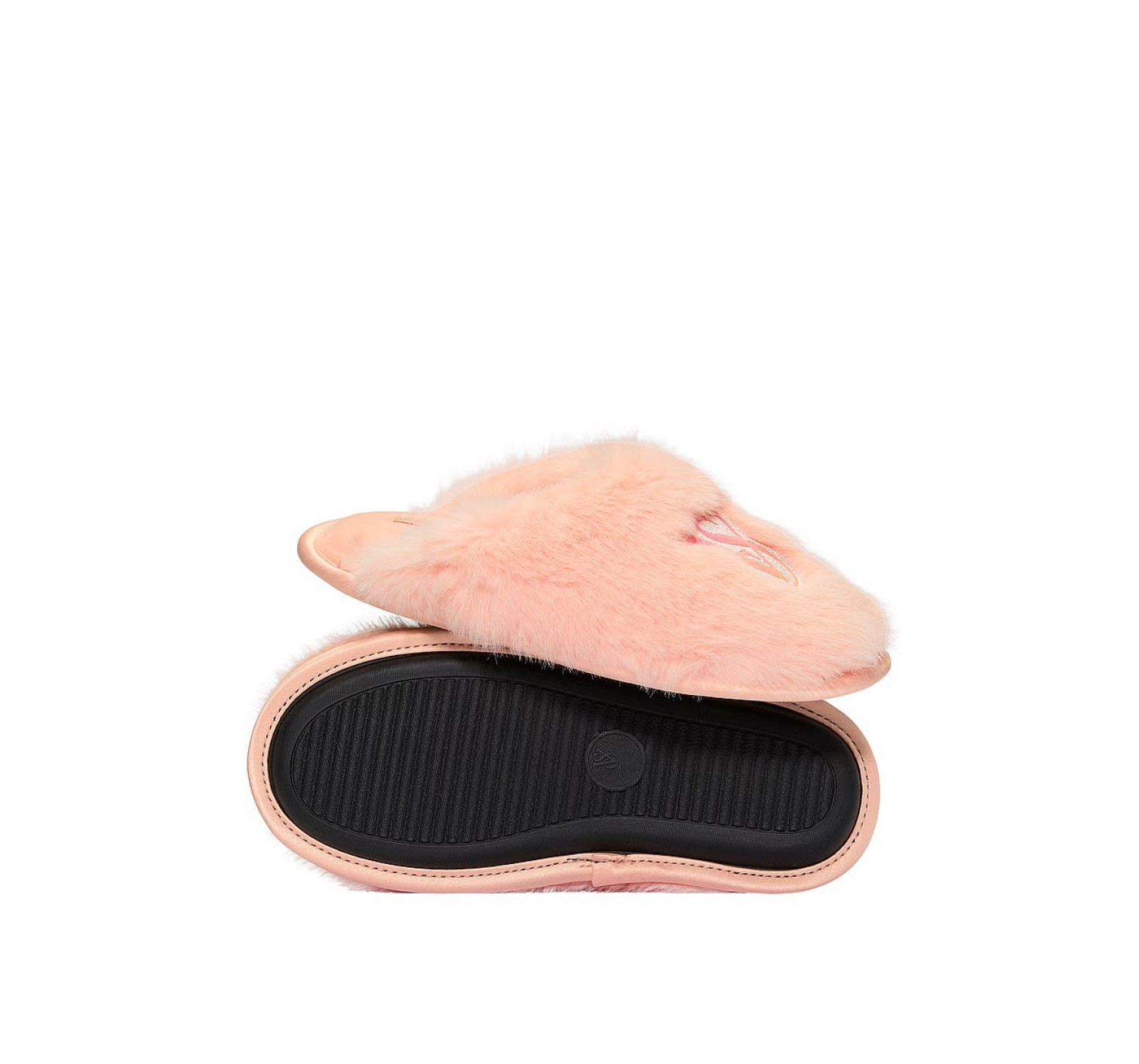 Домашние тапочки Luxe Plush Closed-Toe Slippers Pink Ombre