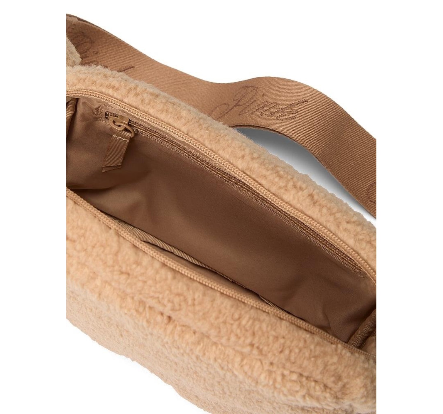 Сумка Plush Teddy Waist Bag PINK