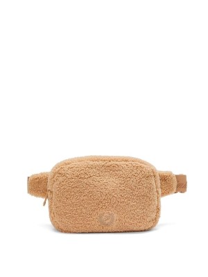 Сумка Plush Teddy Waist Bag PINK