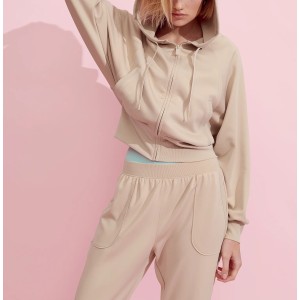 Спортивний костюм VSX Soft Jersey Hoodie Track Jacket Jogger Set Oyster