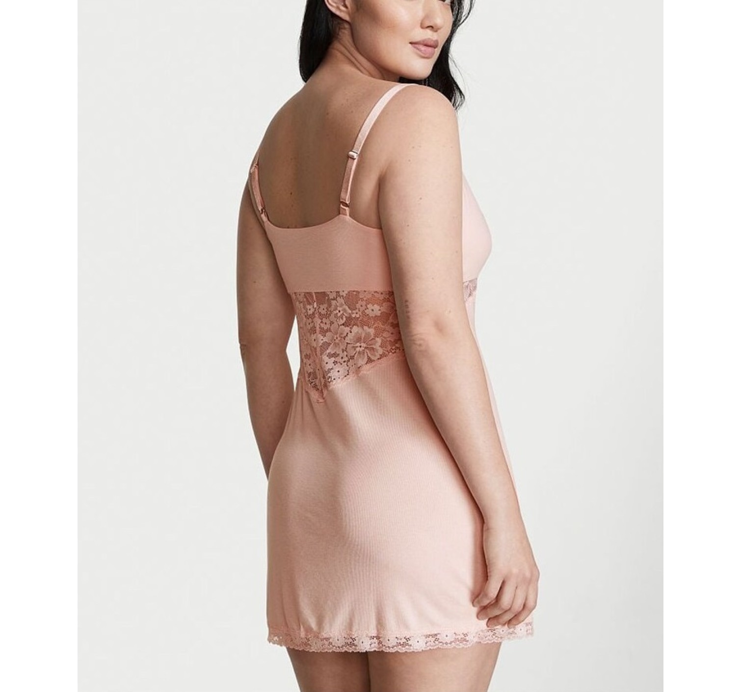 Пеньюар Purest Pink Modal Slip Dress