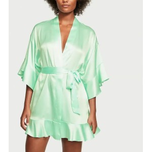 Халат Flounce Satin Robe