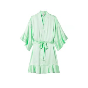 Халат Flounce Satin Robe