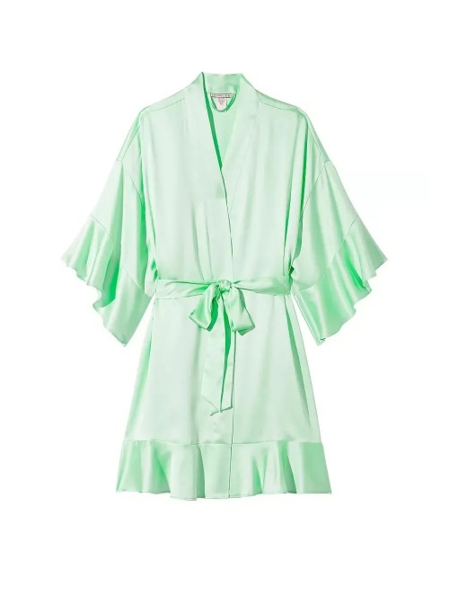 Халат Flounce Satin Robe
