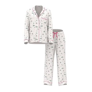 Пижама Flannel Long Pajama Set Forest