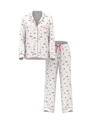 Піжама Flannel Long Pajama Set Forest