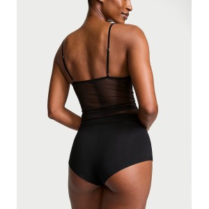 Пижама Sheer Reveal Modal & Mesh Cami Set Black