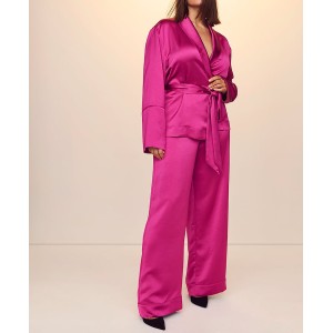 Пижама Luxe Satin Wrap Top & Pant Set Allure