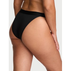Трусики Logo Cotton Shine Patch 90s Brief Panty Black