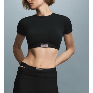 Трусики Logo Cotton Shine Patch 90s Brief Panty Black