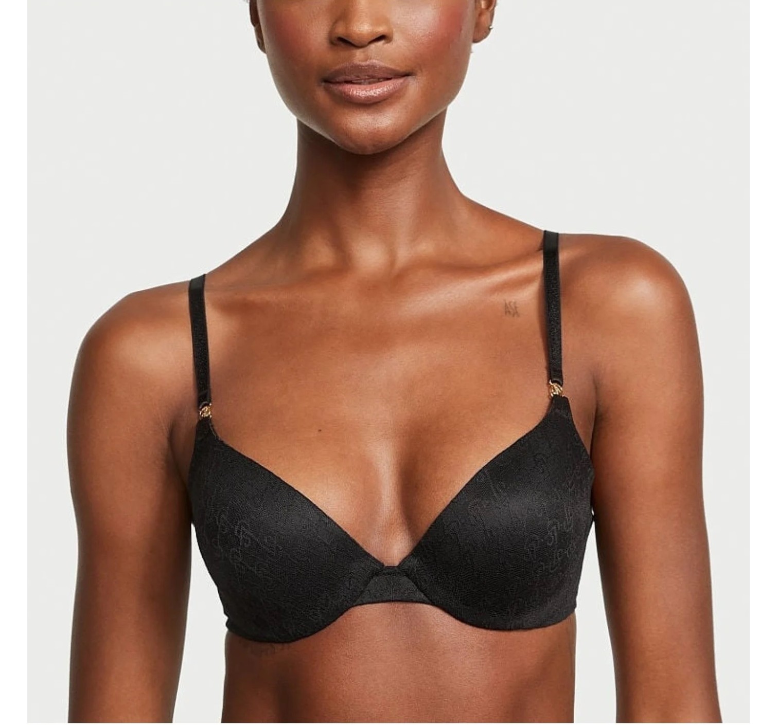 Бюстгальтер Icon by Victoria's Secret Push-Up Demi Bra Black