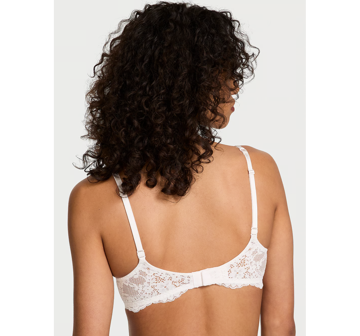 Бюстгальтер Twinkle Strap Unlined Lace Balconette Bra White