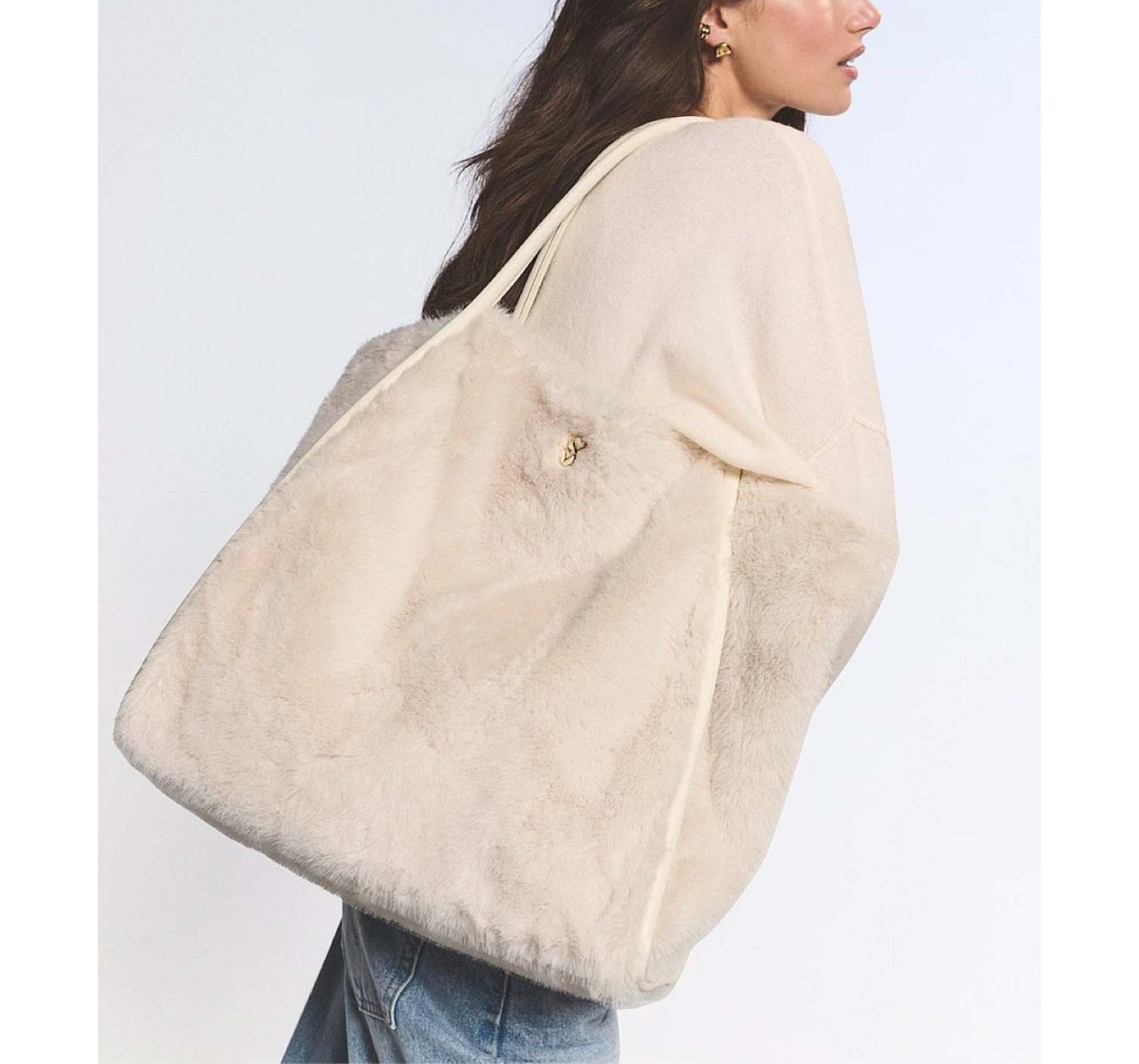 Сумка Victoria Secret Faux Fur Tote Bag