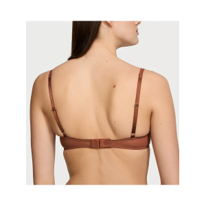 Бюстгальтер Logo Embroidery Lightly Lined Balconette Bra Clay
