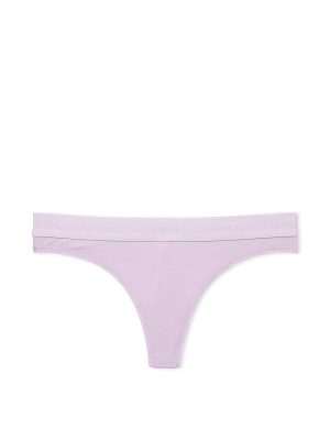 Трусики Logo Cotton Thong Panty Lilac