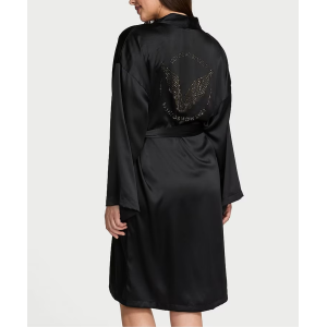 Лімітований сатиновий халат VS Fashion Show Satin Sparkle Short Robe