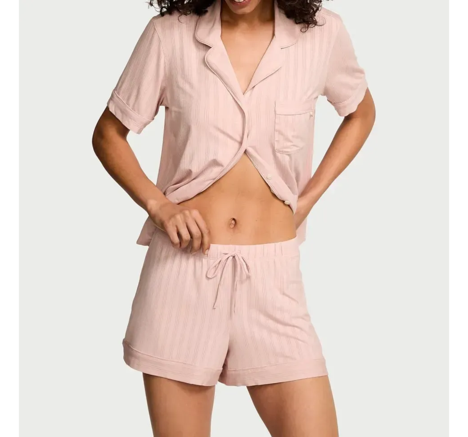 Пижама Modal Short Pajama Set Pink