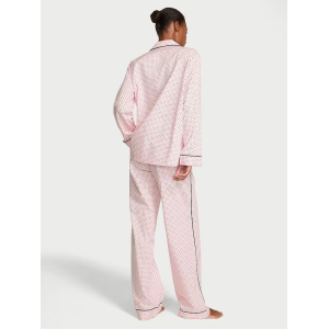 Піжама Angel Pink Small Dot Cotton Long Pyjama Set