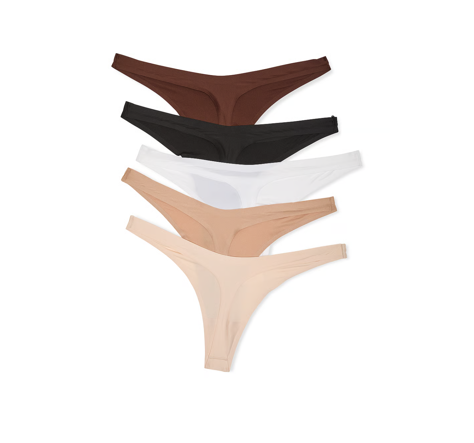 Набір трусиків 5-Pack Body by Victoria Flex Low-Rise Thong Panties Multi