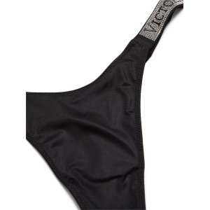 Комплект белья Logo Shine Strap Push-Up Bra Set Black