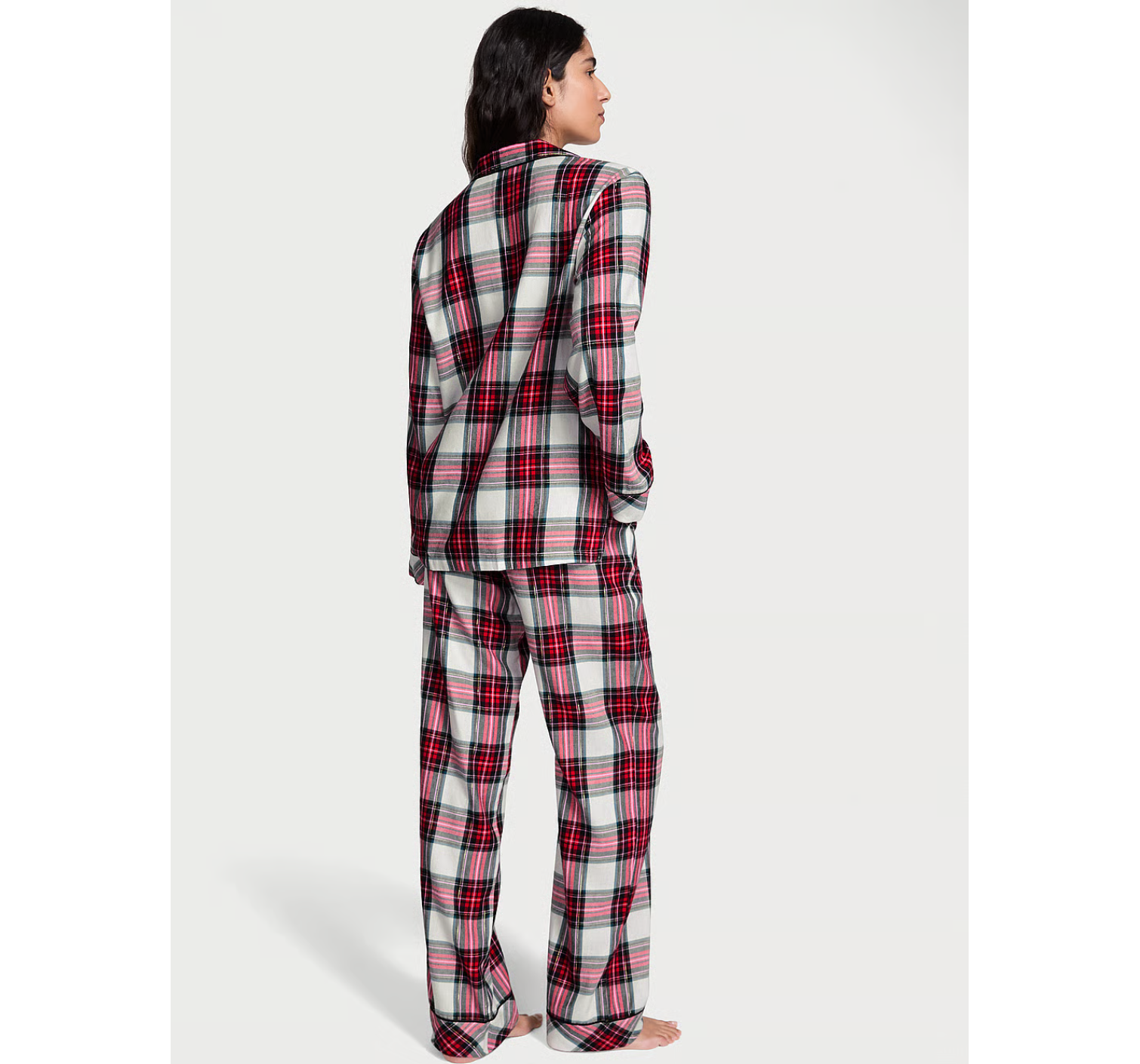 Піжама Flannel Long Pajama Set Print