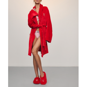 Плюшевий халат Cozy Plush Robe Red