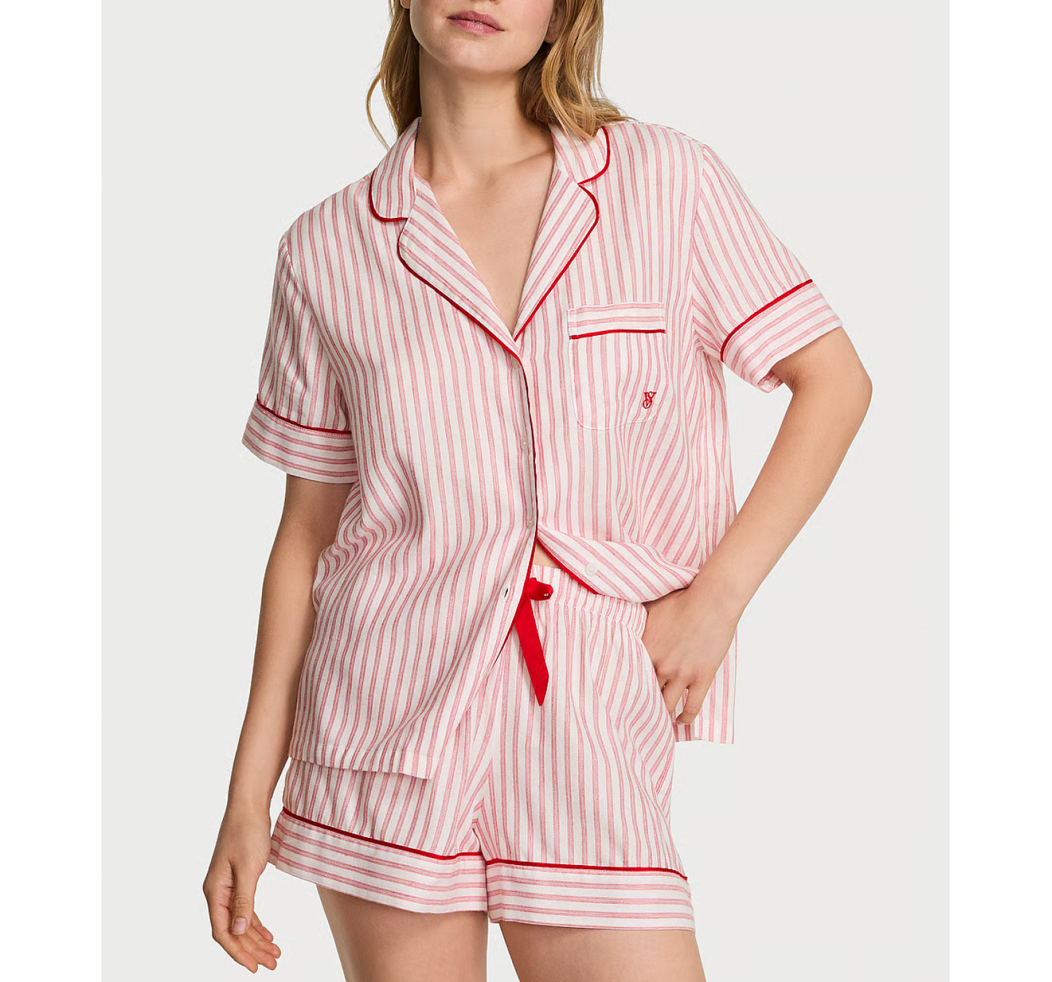 Піжама Flannel Short Pajama Set Print