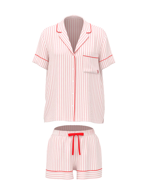 Піжама Flannel Short Pajama Set Print