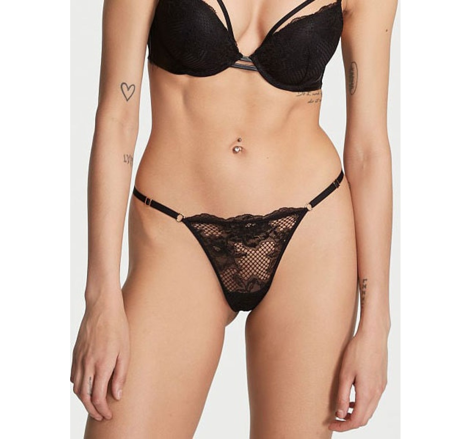 Трусики Very Sexy Fishnet Lace V-String Panty