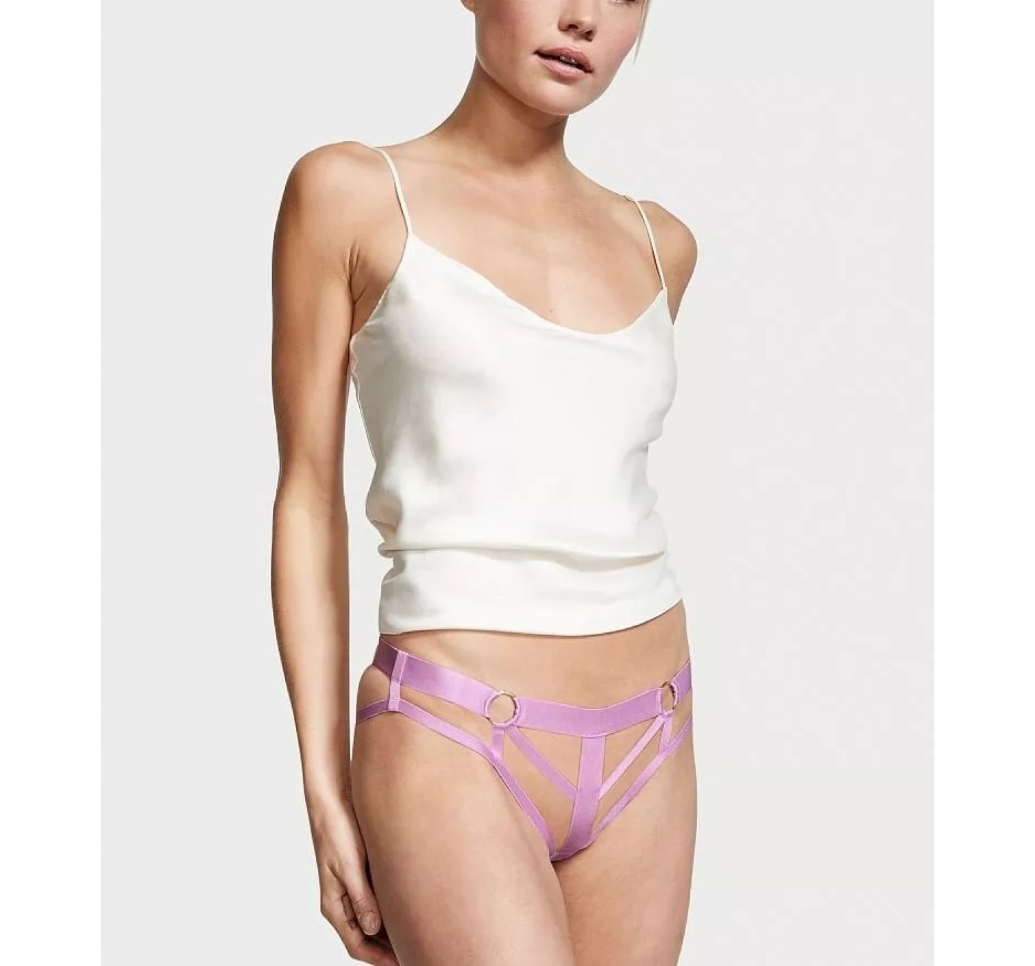 Tрусики VERY SEXY Bond Girl Harness Srappy Purple 
