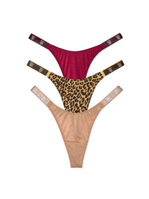 Набор трусиков Shine Strap Thong Panty Box Set Mix