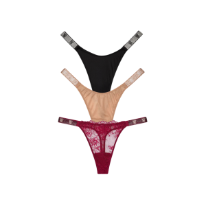 Набор трусиков Shine Strap Thong Panty Box Set Mix