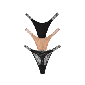 Набор трусиков Shine Strap Thong Panty Box Set Mix