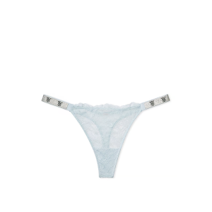 Трусики Shine Strap Lace Thong Panty Ballad Blue