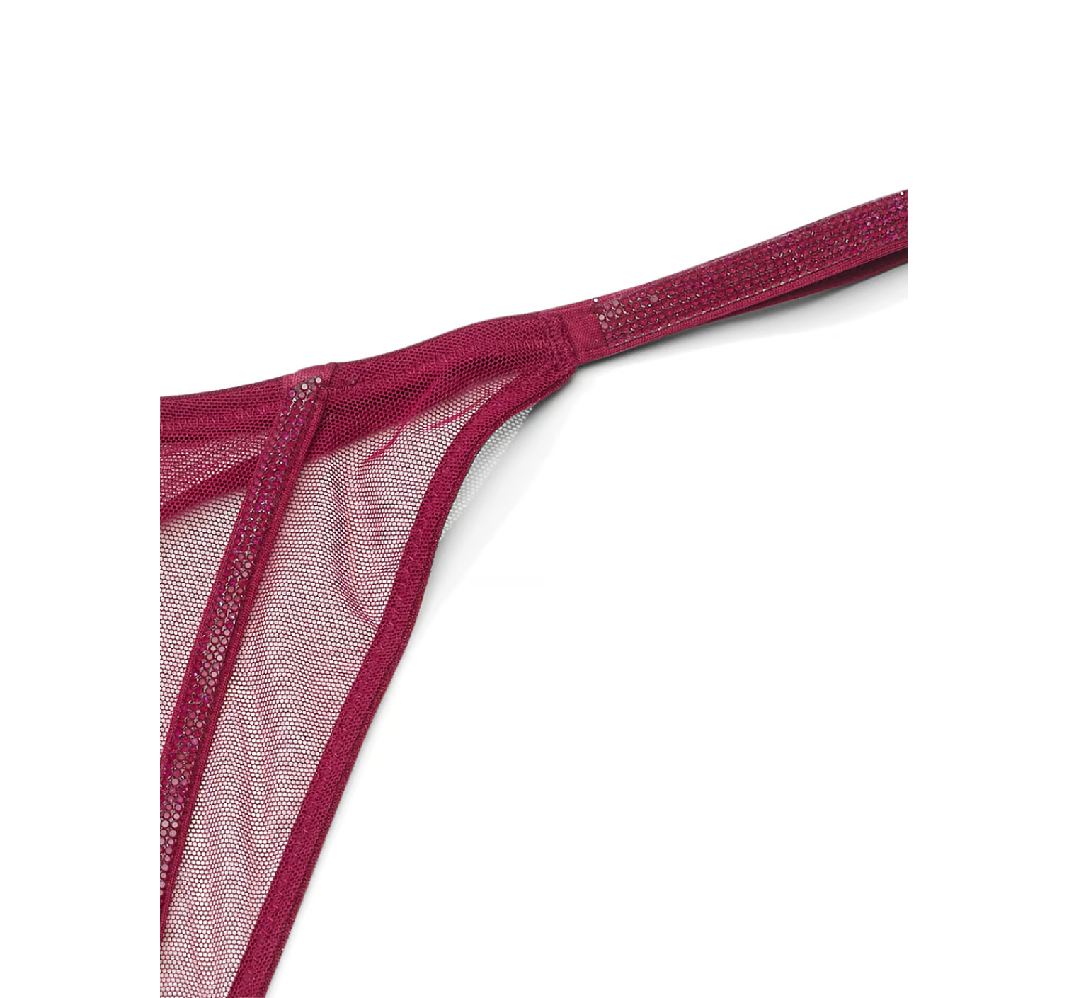 Трусики Sheer Shine Thong Panty Campari Red