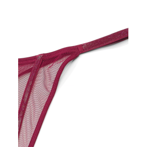 Трусики Sheer Shine Thong Panty Campari Red