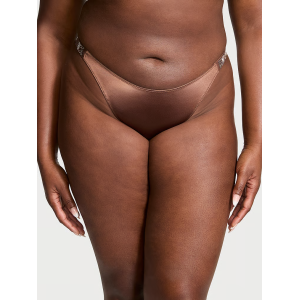 Трусики Shine Strap Brazillian Panty Mousse