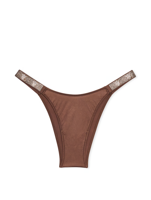 Трусики Shine Strap Brazillian Panty Mousse