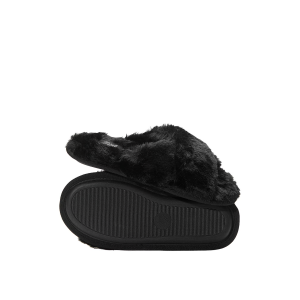 Домашні капці Faux Fur Slippers Pure Black