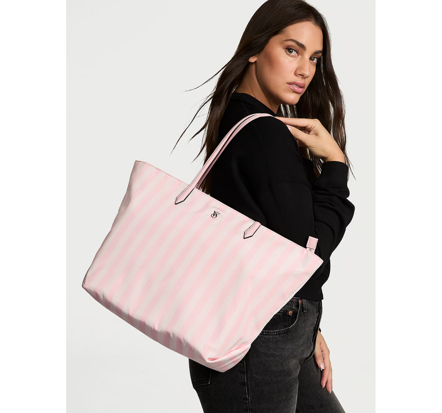 Сумка-шопер Large Tote Bag Iconic Heritage Stripe