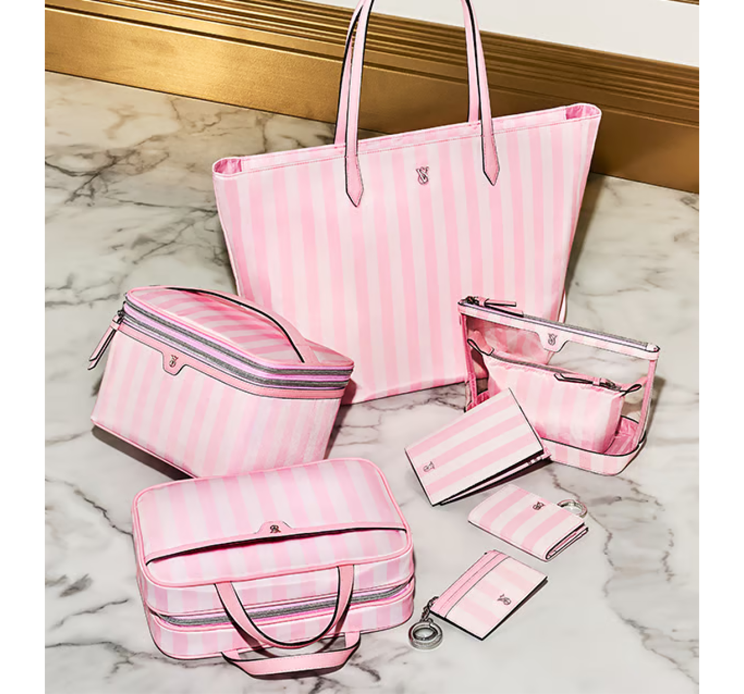 Сумка-шопер Large Tote Bag Iconic Heritage Stripe