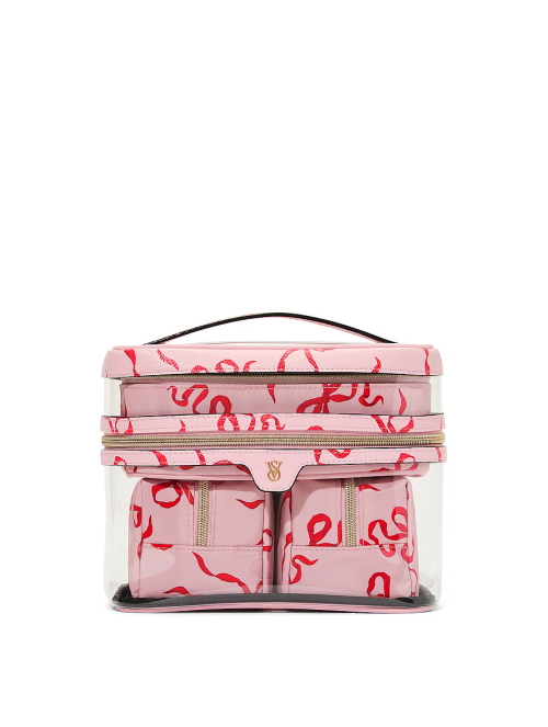 Косметичка 4-Piece Makeup Bag Rose Bows