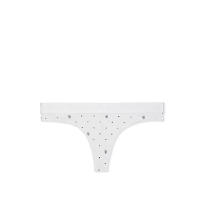 Трусики Logo Thong Panty White Logo Dots