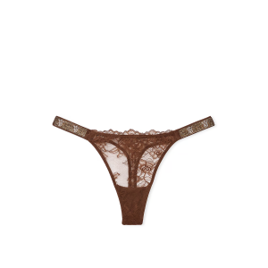 Трусики Shine Strap Rose Lace Panty Mousse