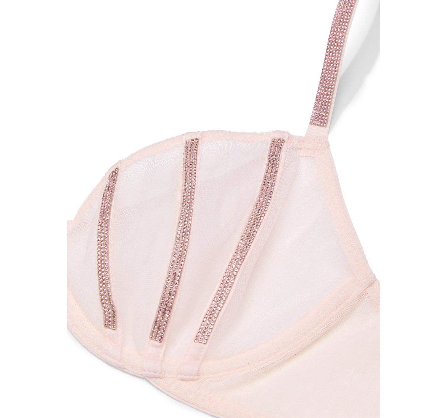 Комплект білизни Very Sexy Sheer Shine Unlined Low-Cut Demi Bra set