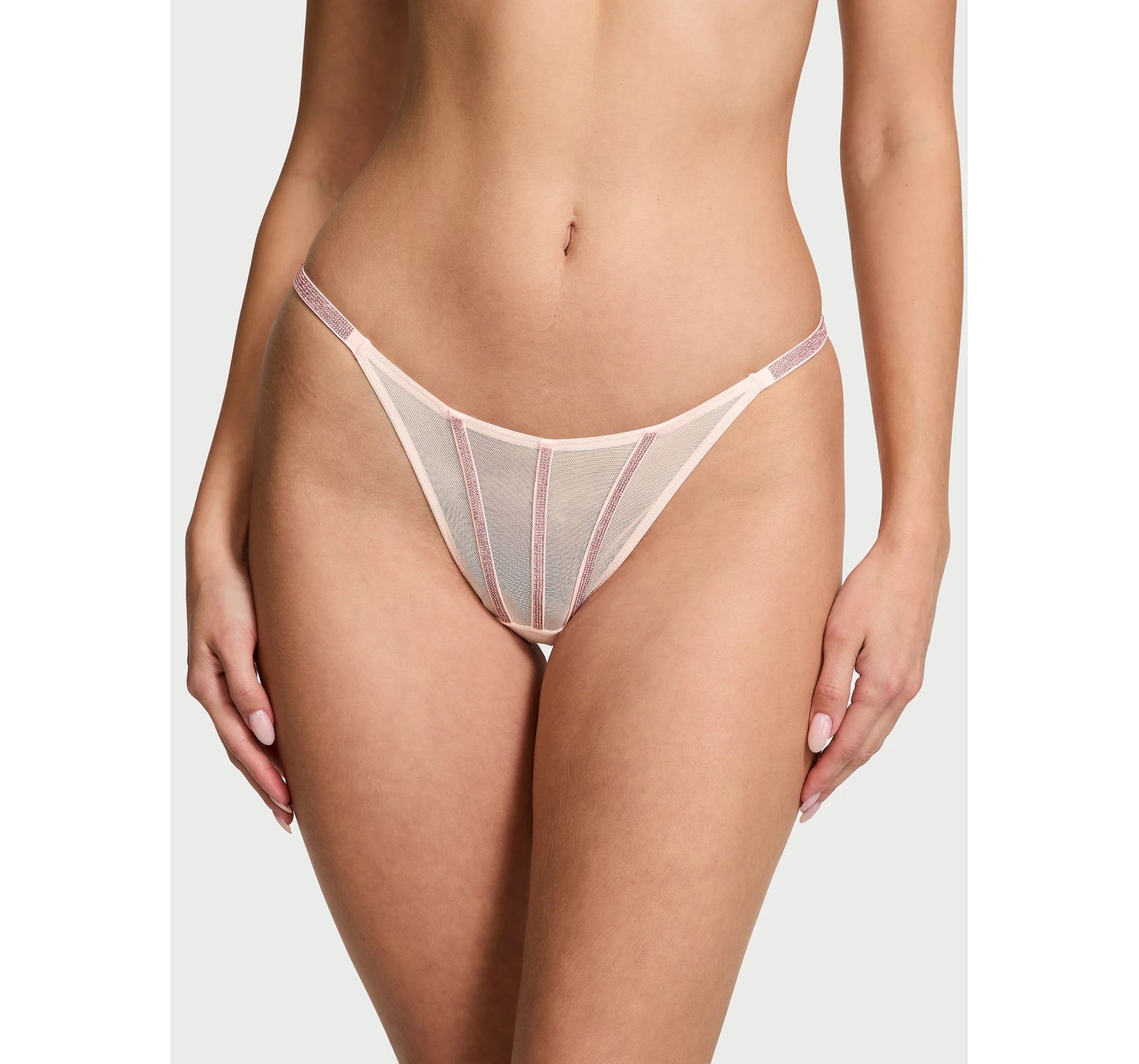 Комплект білизни Very Sexy Sheer Shine Unlined Low-Cut Demi Bra set